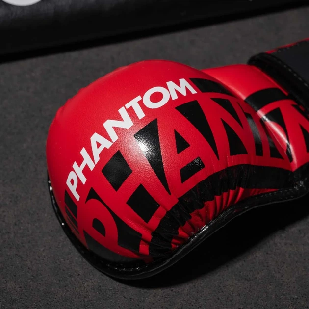 Перчатки для ММА Phantom искусственная кожа L/XL красные - изображение 5