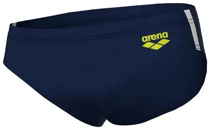 Плавки-сліпы Arena SWIM BRIEFS SOLID 80% полиамид 20% эластан 140 см синие для мальчиков - изображение 3