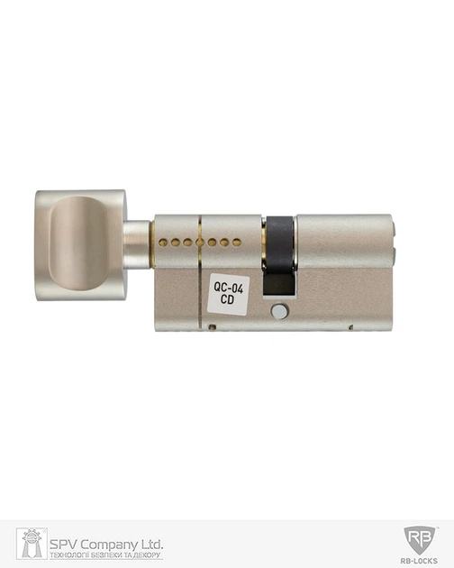 Циліндр RB KEYLOCX 63 мм (28x35T) · ключ-вертушка · нікель сатин · 5 ключі - Фото 4 Циліндр RB KEYLOCX 63 мм (28x35T) · ключ-вертушка · нікель сатин · 5 ключі - изображение 4