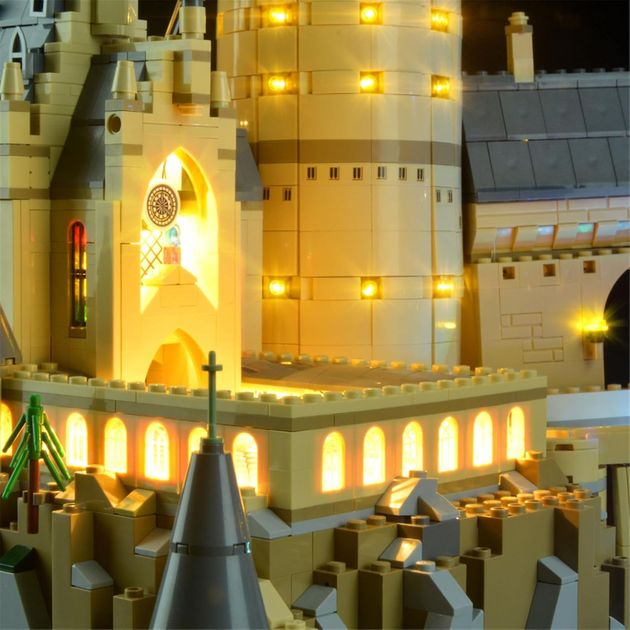 LED-підсвітка GEAMENT для LEGO Harry Potter Замок Гоґвортс 71043, комплект освітлення, КОНСТРУКТОР НЕ ВХОДИТЬ - Фото 6 LED-підсвітка GEAMENT для LEGO Harry Potter Замок Гоґвортс 71043, комплект освітлення, КОНСТРУКТОР НЕ ВХОДИТЬ - зображення 6