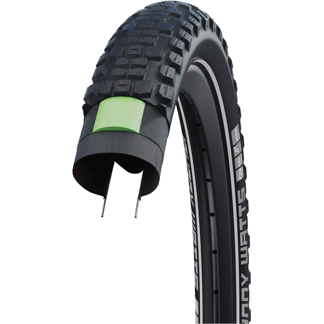 Покрышка Schwalbe Johnny Watts Perf DD GreenGuard 29x2.60 (65-622) - Фото 4 Покрышка Schwalbe Johnny Watts Perf DD GreenGuard 29x2.60 (65-622) - изображение 4