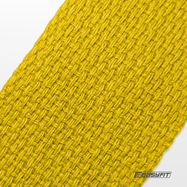 Ремень для йоги EasyFit 183х3.8 см Жёлтый (56003797) - изображение 6
