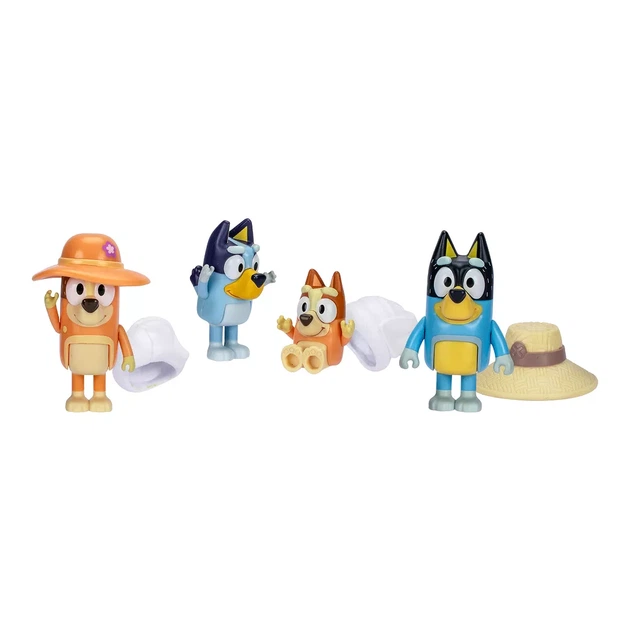 Набор фигурок Bluey Семейная поездка (125373) - изображение 2