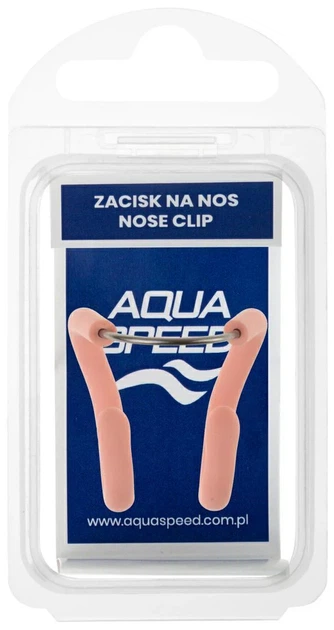 Затискач для носа Aqua Speed метал латекс унісекс тілесний - зображення 3
