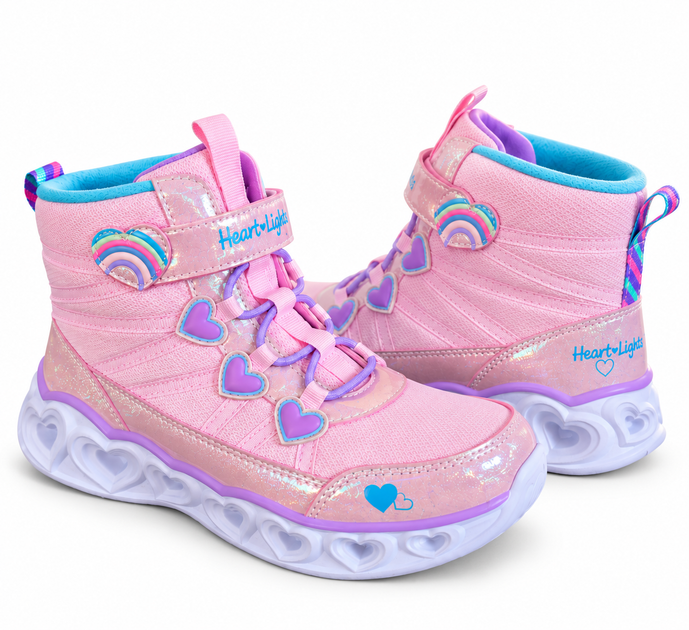 Черевики для дівчинки Skechers Heart Lights Sweet Styling рожеві 33,5 (6931838011477) (21,5 см) - зображення 2