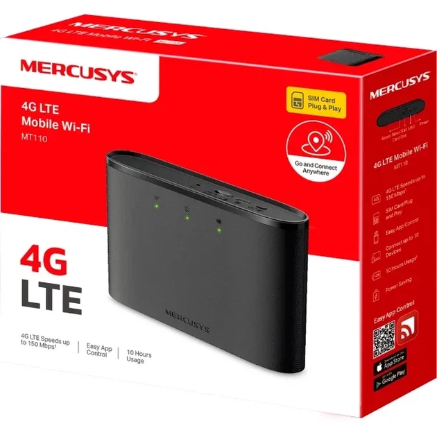 4G Wi-Fi роутер Mercusys MT110 - изображение 4