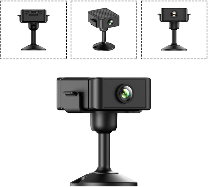 Мини Wi-Fi камера Nanny CAM с датчиком движения, ночным видением, записью в облако, уведомлениями и аккумулятором - изображение 8