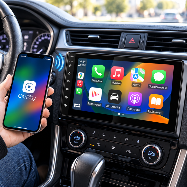 Автомагнитола BM-Mate 9 Android Pro 4 Core 2/32 ГБ, 9″, CarPlay, Android Auto, GPS, Bluetooth, Wi-Fi - изображение 2