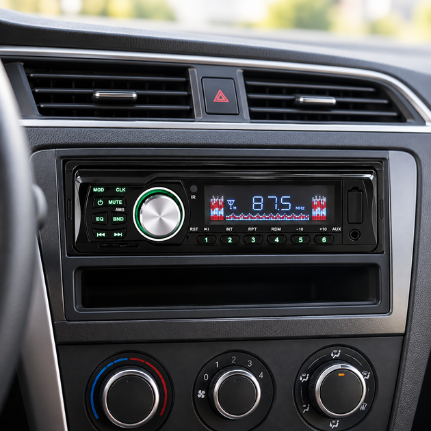 Автомагнитола 1 DIN 2035 USB/SD/FM/AUX с пультом ДУ, 4×50 Вт - изображение 3