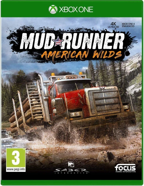 Гра для Xbox One MudRunner American Wilds Blu-ray (3512899120822) - Фото 1 Гра для Xbox One MudRunner American Wilds Blu-ray (3512899120822) - зображення 1