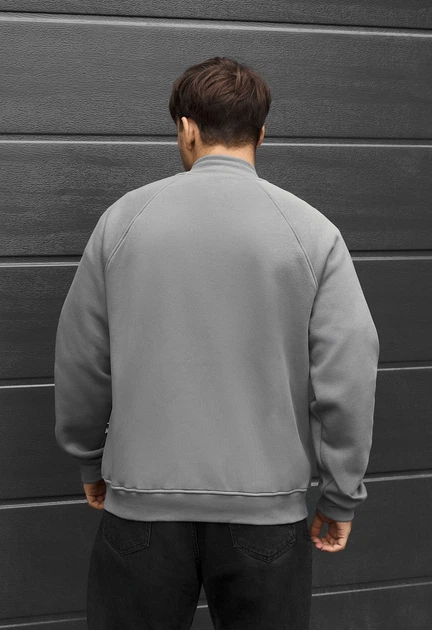 Олимпийка мужская стаф светло-серая на флисе спортивная Staff zh light gray fleece XXXL (406771) - Фото 2 Олимпийка мужская стаф светло-серая на флисе спортивная Staff zh light gray fleece XXXL (406771) - изображение 2