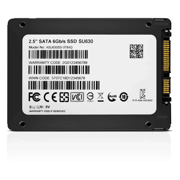 Накопичувач SSD 2.5" 480GB ADATA (ASU630SS-480GQ-R) - изображение 5