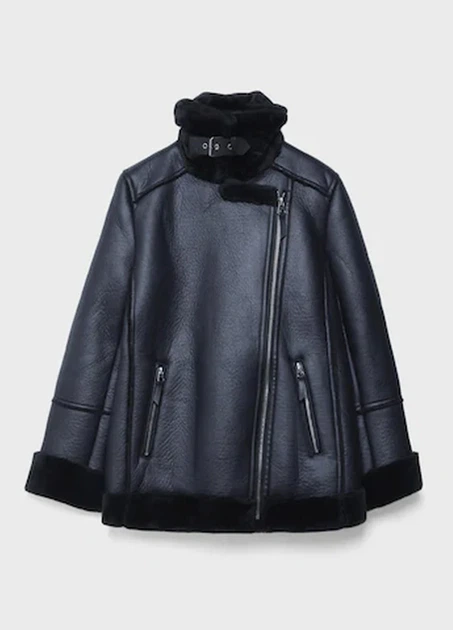 Куртка Stradivarius 18639 Чорний S (0575) - изображение 3