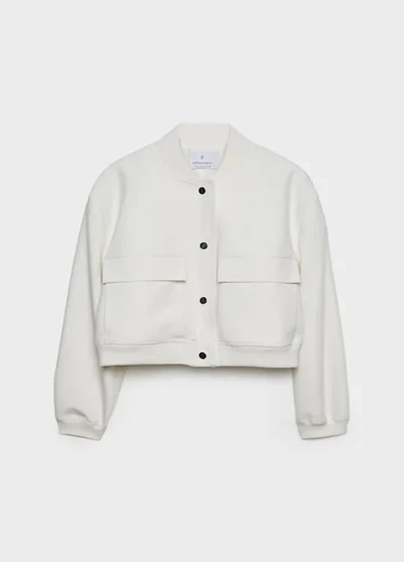 Куртка Stradivarius 18617 Молочний L (0560) - изображение 3