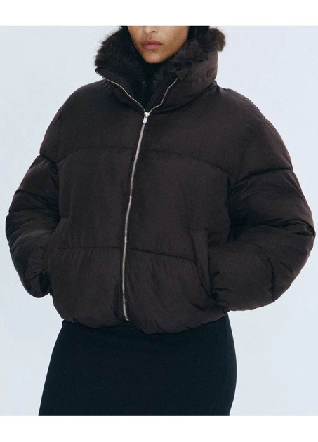 Куртка H&M 18632 Темний коричневий S (1282) - Фото 2 Куртка H&M 18632 Темний коричневий S (1282) - изображение 2