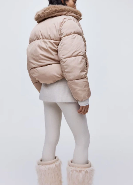 Куртка H&M 18578 Світлий коричневий M (1282) - Фото 2 Куртка H&M 18578 Світлий коричневий M (1282) - изображение 2