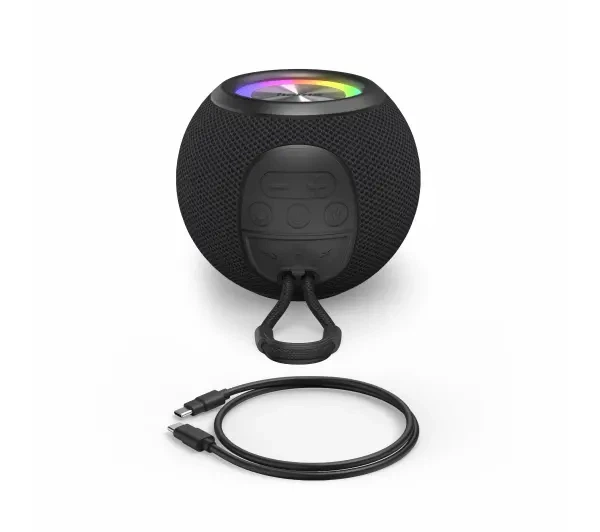 Bluetooth-колонка Hama Ballshape 3.0 5W Чорна - Фото 4 Bluetooth-колонка Hama Ballshape 3.0 5W Чорна - изображение 4