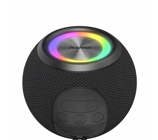 Bluetooth-колонка Hama Ballshape 3.0 5W Чорна - Фото 6 Bluetooth-колонка Hama Ballshape 3.0 5W Чорна - изображение 6