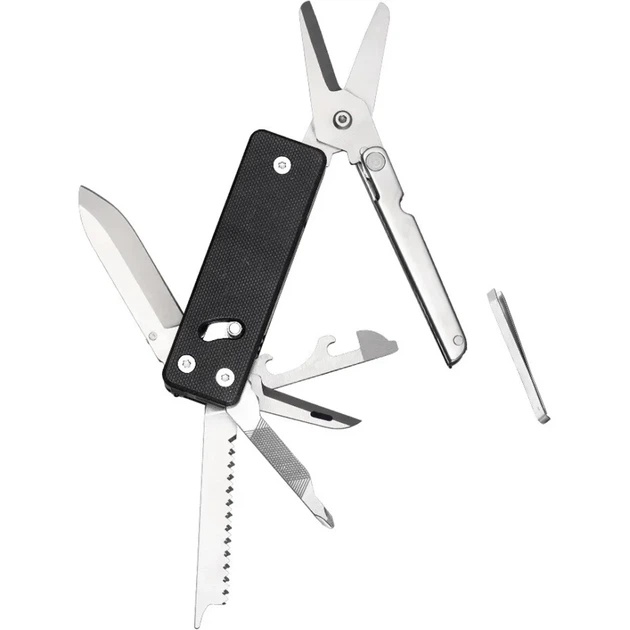 Мультитул Roxon KS2E Mini Black - Фото 1 Мультитул Roxon KS2E Mini Black - зображення 1