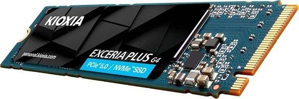 Твердотільний диск M.2 1TB KIOXIA EXCERIA PLUS G4 (M.2 2280, PCIe 5.0 x4, 10000 /7900MB/s) - Фото 1 Твердотільний диск M.2 1TB KIOXIA EXCERIA PLUS G4 (M.2 2280, PCIe 5.0 x4, 10000 /7900MB/s) - изображение 1
