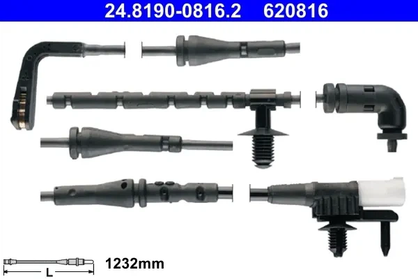 Датчик зносу гальмівних колодок ATE 24819008162 Land Rover Range Rover LR072017 - Фото 1 Датчик зносу гальмівних колодок ATE 24819008162 Land Rover Range Rover LR072017 - изображение 1