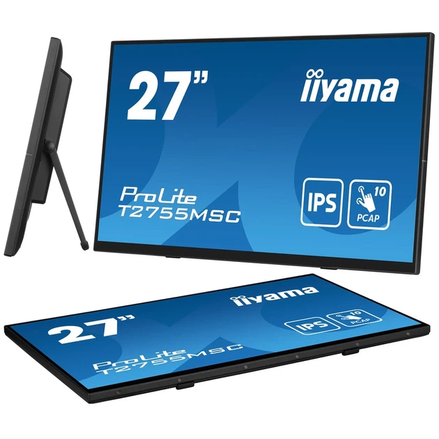 Монитор сенсорный 27" Iiyama ProLite T2755MSC-B1 - изображение 11