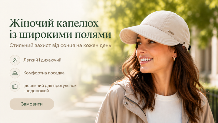 Женская шляпа с широкими полями - изображение 2