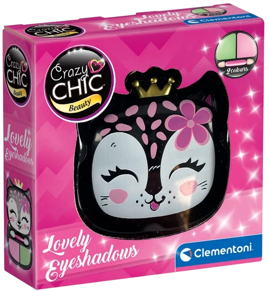 Cienie do powiek Clementoni Crazy Chic Lovely Eyeshadow: Panter 2 kolory (18809) (8005125188093) - Zdjęcie 1 Cienie do powiek Clementoni Crazy Chic Lovely Eyeshadow: Panter 2 kolory (18809) (8005125188093) - obraz 1