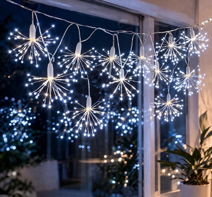 LIVARNO Home LED гірлянда 200 LED, 11,8 м, холодне біле світло, таймер 6 год - Фото 3 LIVARNO Home LED гірлянда 200 LED, 11,8 м, холодне біле світло, таймер 6 год - зображення 3