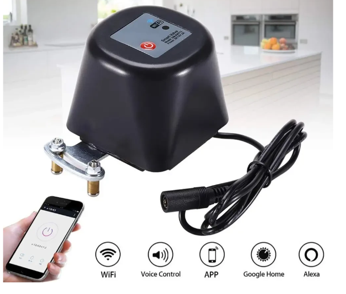 Умный Wi-Fi электропривод, электроклапан шарового крана Tuya/Smart Life для воды и газа 12 В - Фото 3 Умный Wi-Fi электропривод, электроклапан шарового крана Tuya/Smart Life для воды и газа 12 В - изображение 3