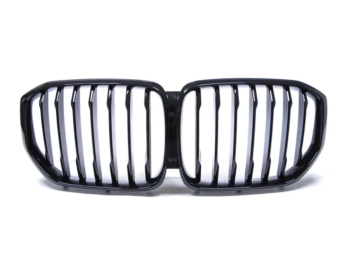 Ноздри решетки переднего бампера BMW X5 G05 2019-2023 черный глянец - Фото 5 Ноздри решетки переднего бампера BMW X5 G05 2019-2023 черный глянец - изображение 5