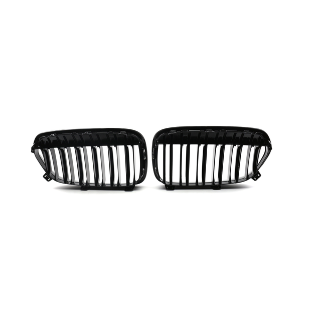 Ноздри решетки радиатора переднего бампера BMW 1 series F52 2016-2021 Black - изображение 2