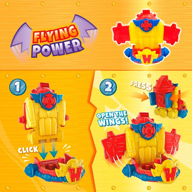 Ігровий набір SuperThings Rescue Force Ультраджет з фігуркою - зображення 4