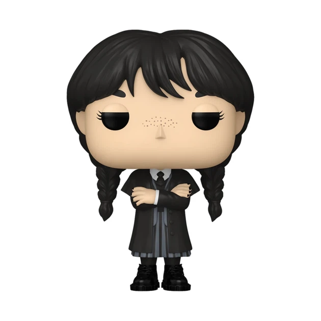 Игровая фигурка Funko POP Уэнздей в чёрном пальто серии Уэнздей виниловая - изображение 2