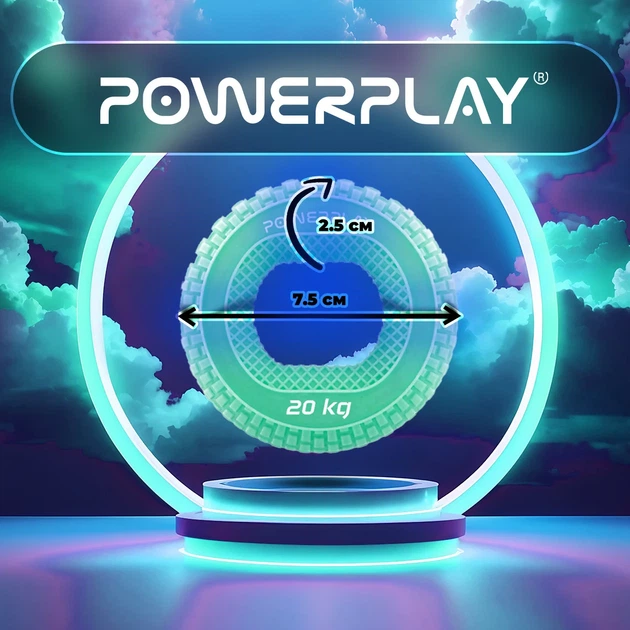 Эспандер кистевой Active Point силиконовый 20 кг зеленый - изображение 8