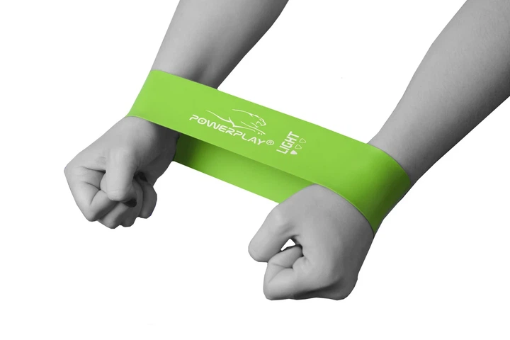 Резинка для фітнесу Active Point латекс 0,8 мм зелена 5,5 кг - зображення 5