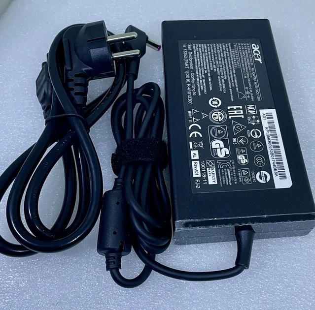 Блок живлення для ноутбука Acer 135W 19V 7.1A 5.5*1.7mm + кабель живлення - зображення 2