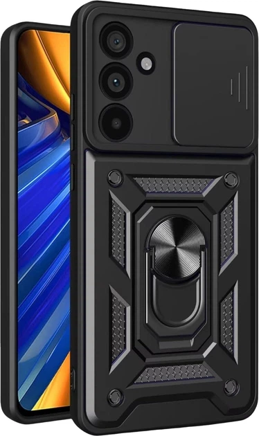 Чехол для смартфона Samsung Galaxy A18 SM-A185 BeCover Military Black (BC_716506) - Фото 2 Чехол для смартфона Samsung Galaxy A18 SM-A185 BeCover Military Black (BC_716506) - изображение 2