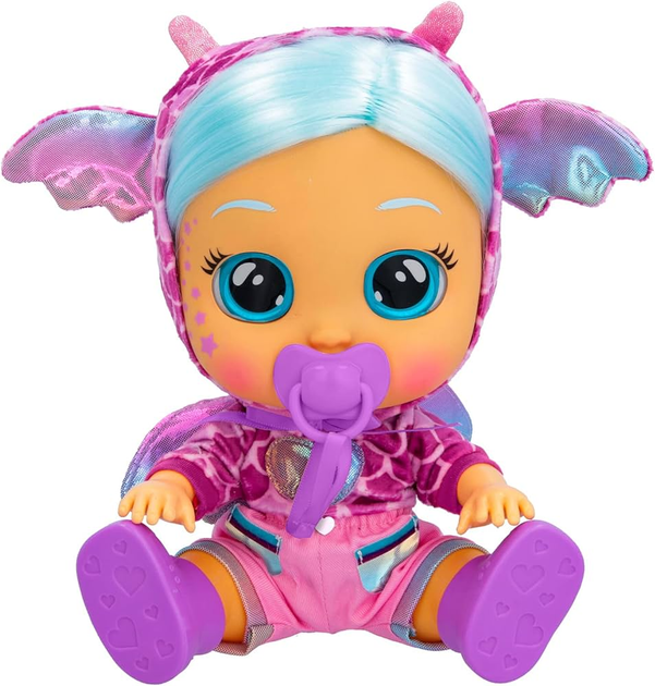 Лялька-плакса Cry Babies Dressy Fantasy - Дракон Бруні - Фото 1 Лялька-плакса Cry Babies Dressy Fantasy - Дракон Бруні - зображення 1