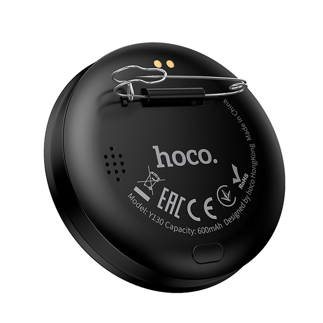Электронный значок 1.85 дюйма 600mAh обмен изображениями Hoco Y130 черный - изображение 6