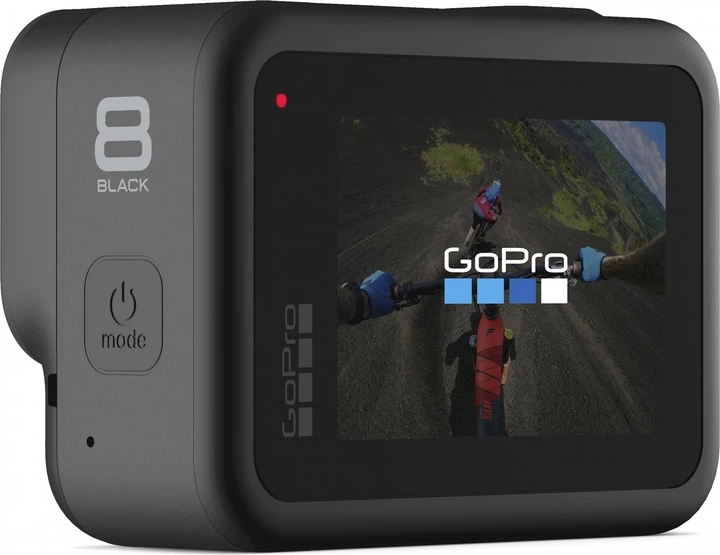Відеокамера GoPro HERO 8 Black (Зарядний бокс з 3 АКБ) - Б/У - изображение 2