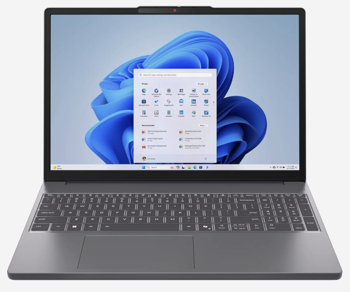 Ноутбук Lenovo IdeaPad Slim 3, Qualcomm Snapdragon X, 16 ГБ, SSD 512 ГБ, OLED 15.1" WQXGA, Windows 11 — 83N3006LPB - изображение 3