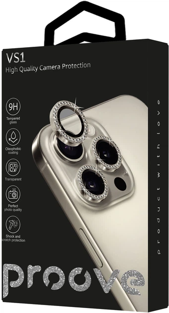 Защитное стекло для камеры смартфона Apple iPhone 13 Pro/13 Pro Max Proove VS1 Black (641600001) - Фото 6 Защитное стекло для камеры смартфона Apple iPhone 13 Pro/13 Pro Max Proove VS1 Black (641600001) - изображение 6
