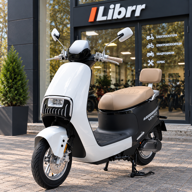 Електричний мопед Garow Vento LE-688104 1200W графеновий акумулятор 72V 23Ah гідравлічні дискові гальма NFC - изображение 3