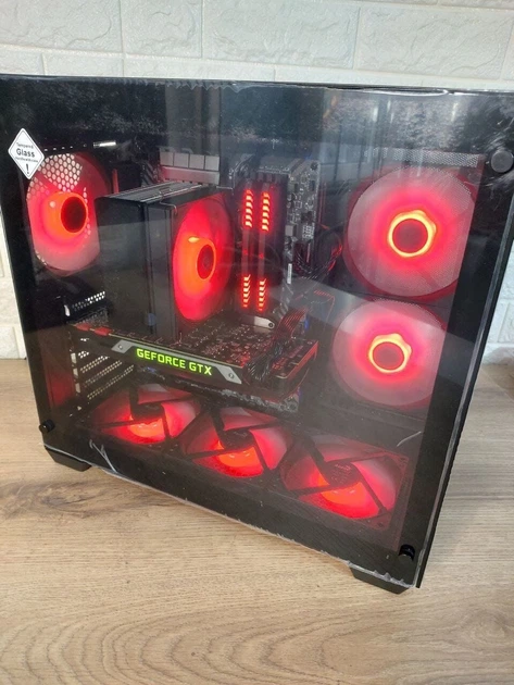 Ігровий ПК AeroCool Dryft ARGB Tower / Intel Core i7-8700 (6 (12) ядер по 3.2 - 4.6 GHz) / 16 GB DDR4 / 1000 GB SSD M.2 / nVidia GeForce GTX Titan X, 12 GB GDDR5, 384-bit / 600W б/в + Подарунок Кабель HDMI + живлення - зображення 4