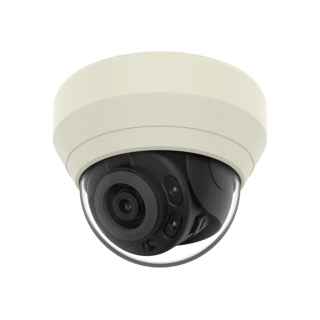 Камера IP Hanwha QND-7010R, 4MP, Indoor Dome, 2.8mm, f/2.0, IR20m, Микрофон, DC 12V/PoE, IK08. - изображение 2