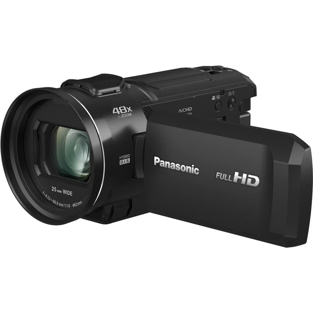 Цифровая видеокамера Panasonic HC-V900 Full HD 1920x1080 24x оптический зум черная - Фото 2 Цифровая видеокамера Panasonic HC-V900 Full HD 1920x1080 24x оптический зум черная - изображение 2