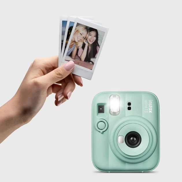 Фотокамера миттєвого друку Fujifilm Instax Mini 13 зелена - Фото 9 Фотокамера миттєвого друку Fujifilm Instax Mini 13 зелена - зображення 9