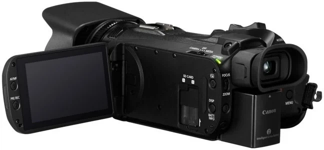 Цифрова відеокамера Canon Legria HF G70 4K 20x зум 3,5" чорна - зображення 8