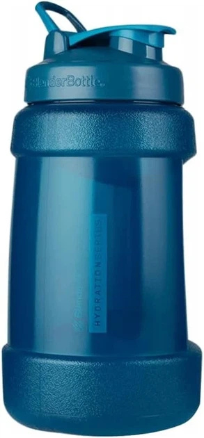 Пляшка для води BlenderBottle Тритан 2200 мл Синя - Фото 1 Пляшка для води BlenderBottle Тритан 2200 мл Синя - зображення 1